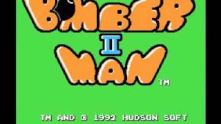 Bomberman II NES Music  Title Theme [upl. by Loeb206]