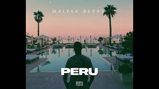 Maleek Berry  Peru Cover [upl. by Esemaj848]