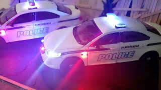 124 POLICE  Parkersburg West Virginia PD Taurus units with LEDs [upl. by Krongold320]