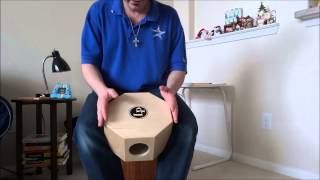 LP OctoSnare Cajon amp Cajon Throne review [upl. by Nivad]