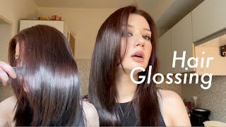 I Compare Hair Glossing Products [upl. by Nauqed]