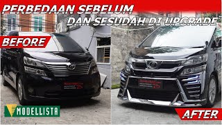 MODIFIKASI VELLFIRE 2012 JADI JAUH BEDA DENGAN STANDAR [upl. by Pavier]