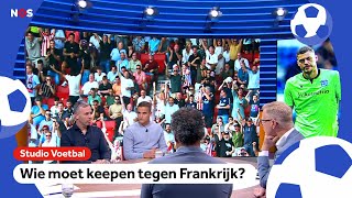 Veel logischer om Bizot erbij te halen  Studio Voetbal  NOS Sport [upl. by Iran]