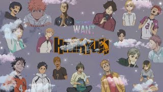 HAIKYUU LYRIC PRANK That’s what I want Lil Nas X  Kurooschurros [upl. by Enotna]