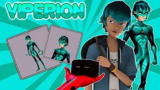 VIPERION LUKA NOVO PORTADOR DO MIRACULOUS DA SERPENTE QUAL É O SEU PODER [upl. by Arymahs]