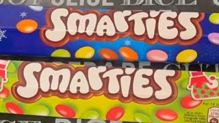 The Smarties Milk chocolate Candy nestle smarties chocolatetube candy [upl. by Lewap]