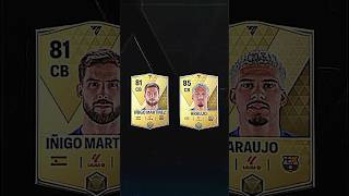 I Martinez Vs Araujo Fifa Mobile Cards fifa24 fifa fifamobile fifarenderz [upl. by Annola]