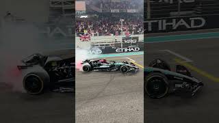 Lewis Hamiltons Final Donuts For Mercedes 🥹🍩 [upl. by Hu451]