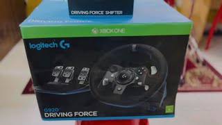 how to setup Logitech G920 driving force for xbox and gaming pc [upl. by Elem508]