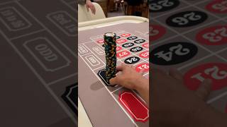 I bet 5800 on ONE spin of roulette casino gamble gambling lasvegas roulette [upl. by Dodd]