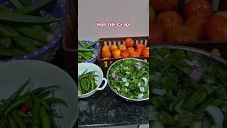 Vegetable cleaning n storage veenavlogzforyouviralvideosminivlogsilentvloghomemaker [upl. by Notyal]