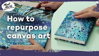 How to repurpose canvas art [upl. by Antin]