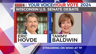 Wisconsin US Senate Debate 2024 [upl. by Notaek]