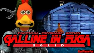 GALLINE IN FUGA ma è METAL GEAR SOLID  RedFlameFox Chantalwut e Naskyxd LIVE ITA [upl. by Anawt]