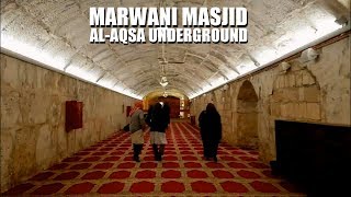 Marwani Masjid  Underground alAqsa Compound  Jerusalem [upl. by Leunamne]