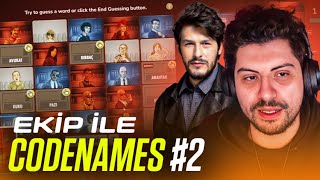 YENİ STRATEJİLER DENİYORUZ ARTIK  EKİP İLE CODENAMES ONLINE wFIRAT ALBAYRAM  HYPE [upl. by Stedmann]