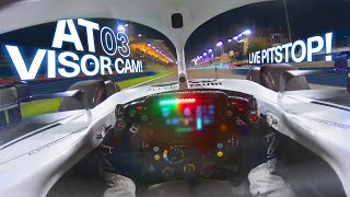 F1 DRIVERS EYE Lap With Pit Stop [upl. by Caughey313]