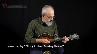 OldTime Mandolin with John Reischman  quotGlory in the Meeting Housequot [upl. by Dovev]