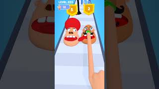 Long Clean Finger Run Level 223  shorts games gaming [upl. by Nerak]