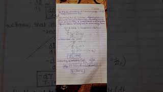 Newtons law of cooling explain [upl. by Eneles]