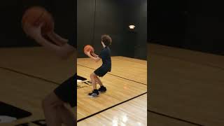 Basketball dribbling amp shooting practice Coach Ice Tre 9624 [upl. by Lister]