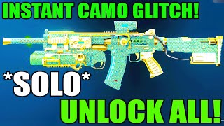 SOLO NEW BO6 CAMO GLITCH INSTANT GOLDDARK SPINEDIAMOND CAMO GLITCH BO6 GLITCH BO6 GLITCHES [upl. by Llehcim]