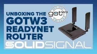 Unboxing gotW3 ReadyNet Router WORK FROM HOME SOLUTION [upl. by Anhej]