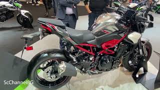 Kawasaki Z900 2025 Walkaround EICMA 2024 [upl. by Ihsoyim]