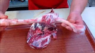 Recette Boucherie Charcuterie  Désossage dun gigot dagneau [upl. by Waneta]