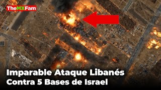 ALERTA MÁXIMA EN ISRAEL ATAQUES LIBANESES DESTRUYEN BASES MILITARES DEL NORTE  TheMXFam [upl. by Nitsej]