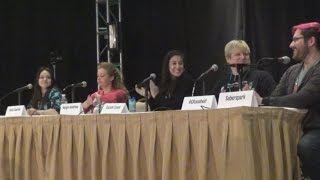 Meet the Dazzlings Panel  Everfree Northwest 2017 [upl. by Wohlert]