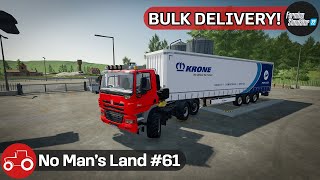 Buying A Semi amp Trailers Selling Pallets amp Harvesting Canola  No Mans Land 61 FS22 Timelapse [upl. by Arised]