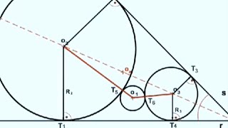 Dibujar circunferencias tangentes a dos rectas y otra circunferencia [upl. by Rosario]
