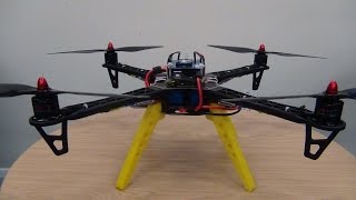 Arduino Quadcopter  Phase 4 Take off practicing [upl. by Einal]