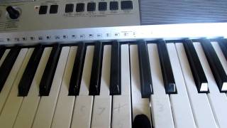 how to play orphan tears intro on piano [upl. by Naugan60]