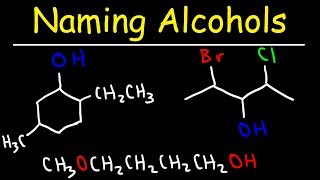 Naming Alcohols  IUPAC Nomenclature [upl. by Roon]