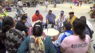 COZAD Singers  2014 AVI Powwow [upl. by Yssac81]