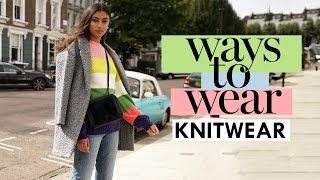 Womens Knitwear Outfit Ideas For Your Winter Wardrobe  Next [upl. by Tallie]