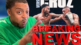 BREAKING Rolly Romero Vs Isaac Cruz ANNOUNCED [upl. by Evelin]