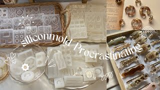 【総集編】シリコンモールドに悩んだらこれ買って🫧hand made accessory silicon mold [upl. by Aneekahs]