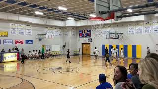 Gompers 114vs Burr Ridge 8th grade Boys Basketball 1262024 [upl. by Buzz895]