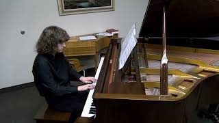 Haydn Sonata in D 3rd Mvmt [upl. by Giverin]