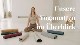 Welche Yogamatte passt zu mir  Unser Sortiment im Überblick [upl. by Postman841]