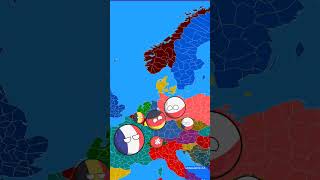 Polska vs Niemcy w świetnej animacji countryballs mapper shorts [upl. by Darryl665]