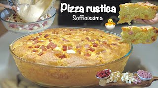 PIZZA RUSTICA SOFFICISSIMA DI PASQUA con Impasto molle BUONISSIMA ANCHE FREDDA [upl. by Bevon]