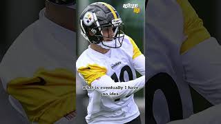 Roman Wilson STILL Benched Steelers NFL Shorts [upl. by Atnoled]