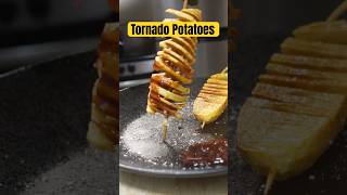 I tried making tornado potatoes foodiechina888 potato  easyrecipe quickrecipe [upl. by Nyleaj345]