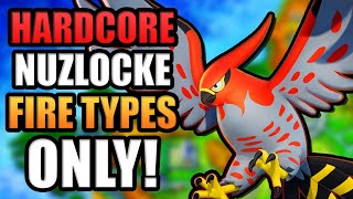 Pokémon X Hardcore Nuzlocke  Fire Types Only No items no overleveling [upl. by Drol]