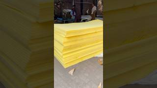 The Most Satisfying Polyurethane ￼Foam Sheets Making production making ￼ [upl. by Akimad]