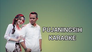 PUJANINGSIH KARAOKE NO VOCAL CWEK [upl. by Ellirpa]